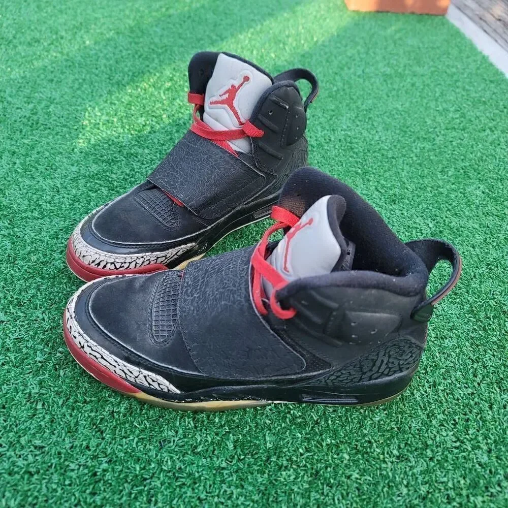 Nike Air Jordan Son of Mars Black Cement - Men's shoes - Size 6y
